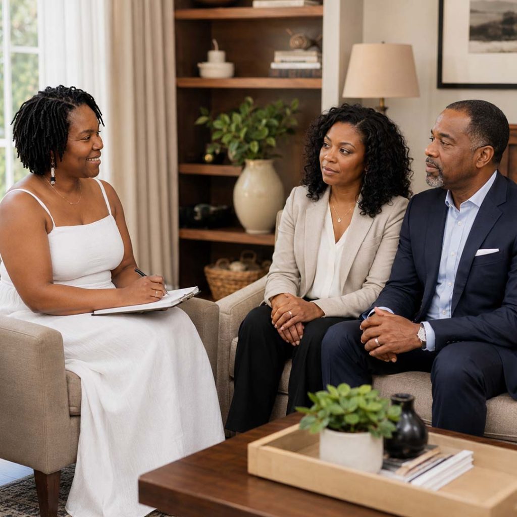 denise cagle counseling a couple